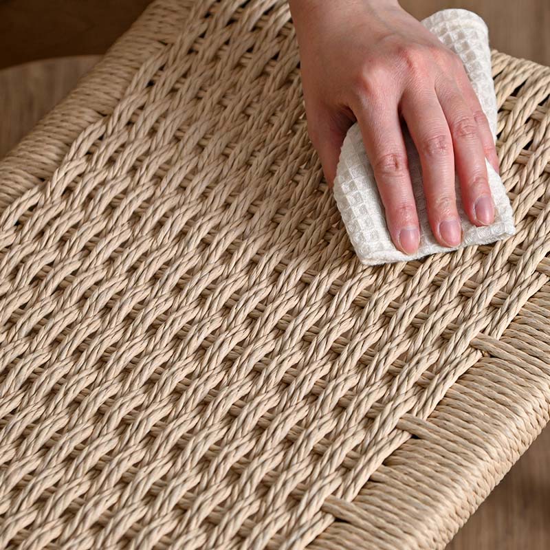 楽天市場】ペーパーコード チェア チーク無垢材 ソープ仕上げ 家具 無