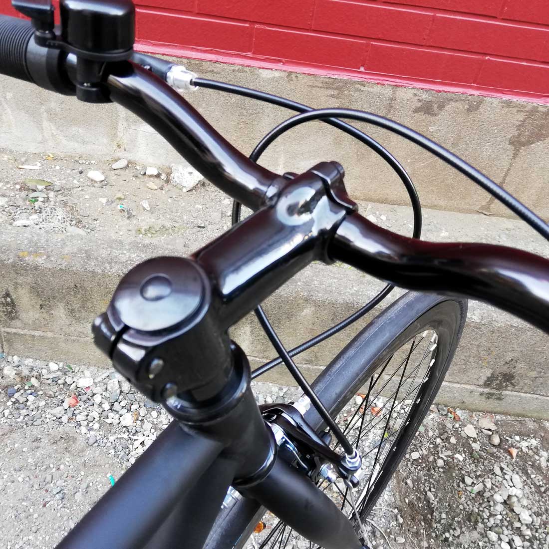 楽天市場】自転車 通販 T-STREET-1SP マットブラック フレームサイズ