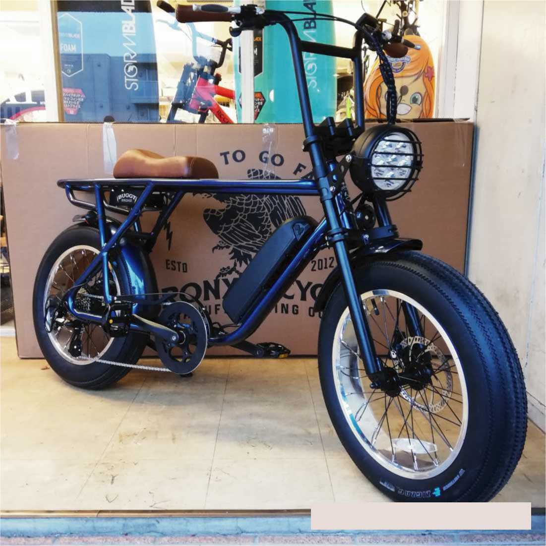 楽天市場】電動アシスト自転車 BRONX BUGGY-20 クラシック e-BIKE E