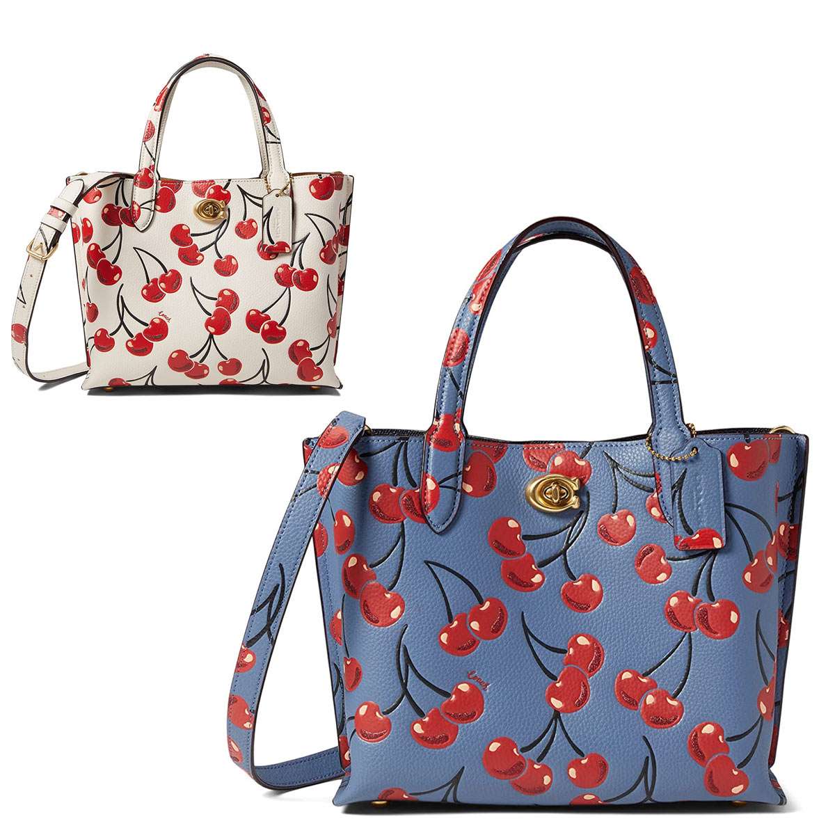 楽天市場】コーチ トート チェリーさくらんぼ ショルダーバッグ 革