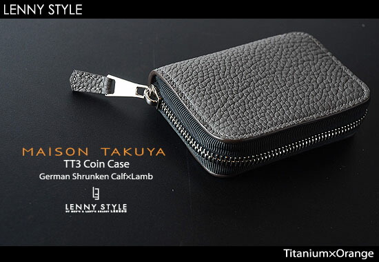 楽天市場】メゾンタクヤ（MAISON TAKUYA）TT3コインケース-ラウンド