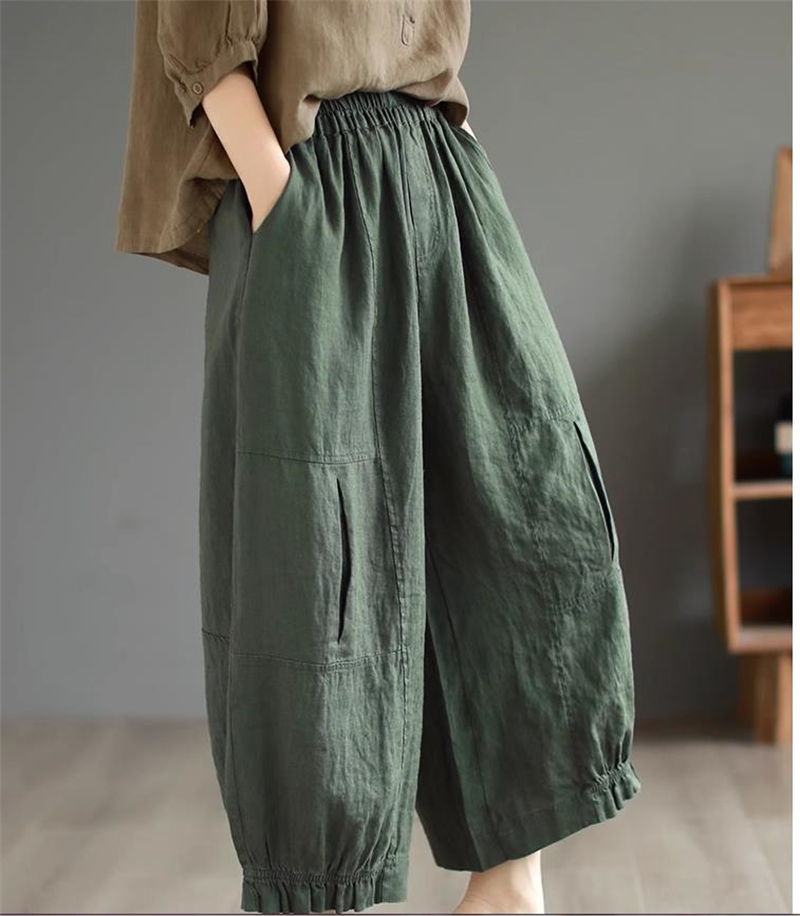 楽天市場】パンツ ワイドパンツ レディース パンツ ロングパンツ 綿麻