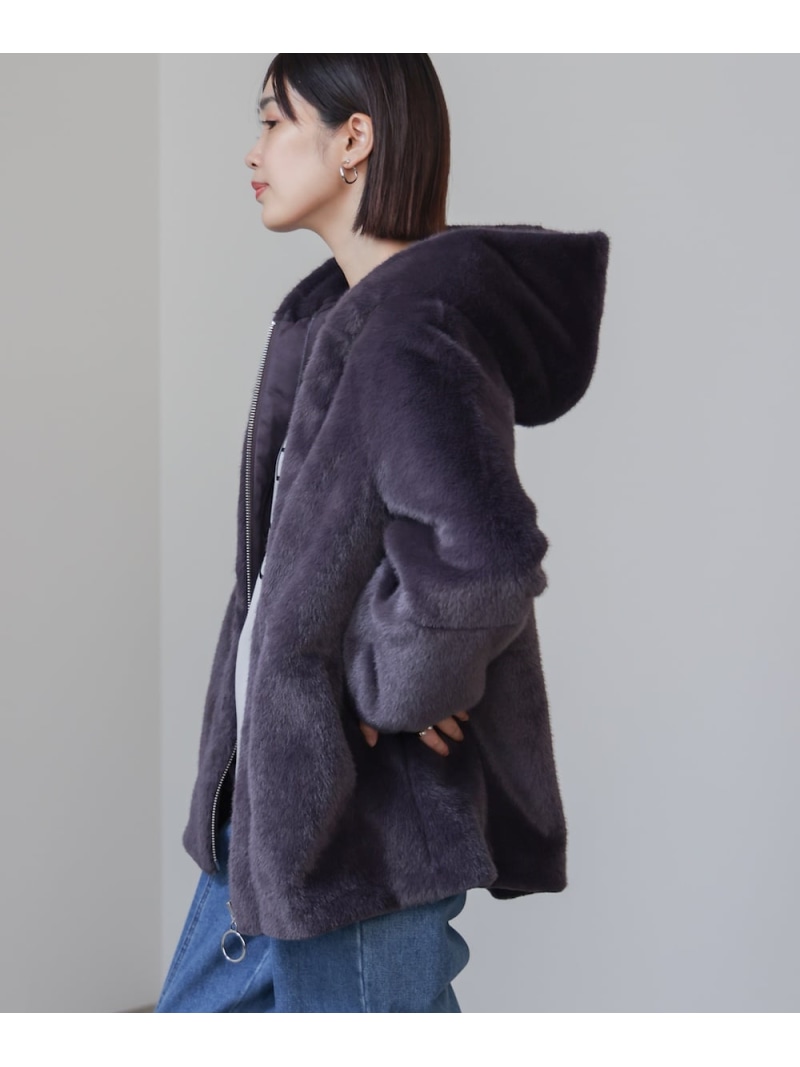 楽天市場】【SALE／25%OFF】フェイクファーコート Bou Jeloud バブ