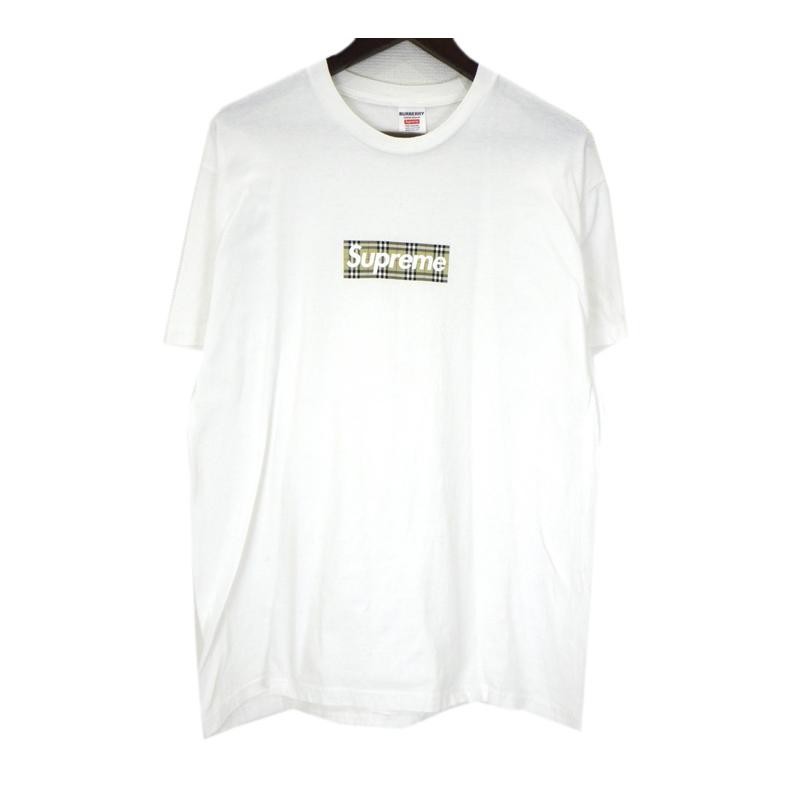 楽天市場】Supreme / Burberry Box Logo Tee Black シュプリーム