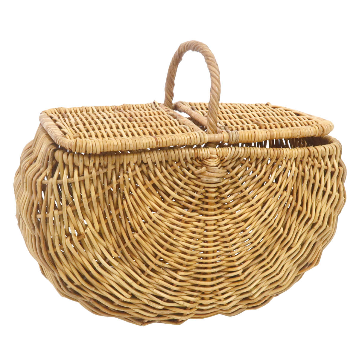 楽天市場】バスケット アラログ フタ付きワンハンドルバスケットL