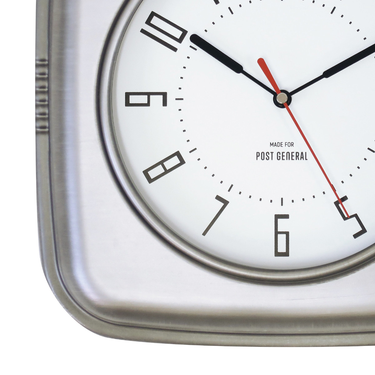 楽天市場】掛け時計 ポストジェネラル ビスファム 電池式 連続秒針