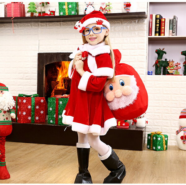 楽天市場】一部短納期 サンタ コスプレ衣装 サンタ キッズ 女の子