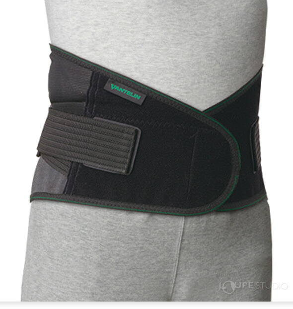 楽天市場】バンテリンサポーター 腰椎コルセット ブラック ブルー