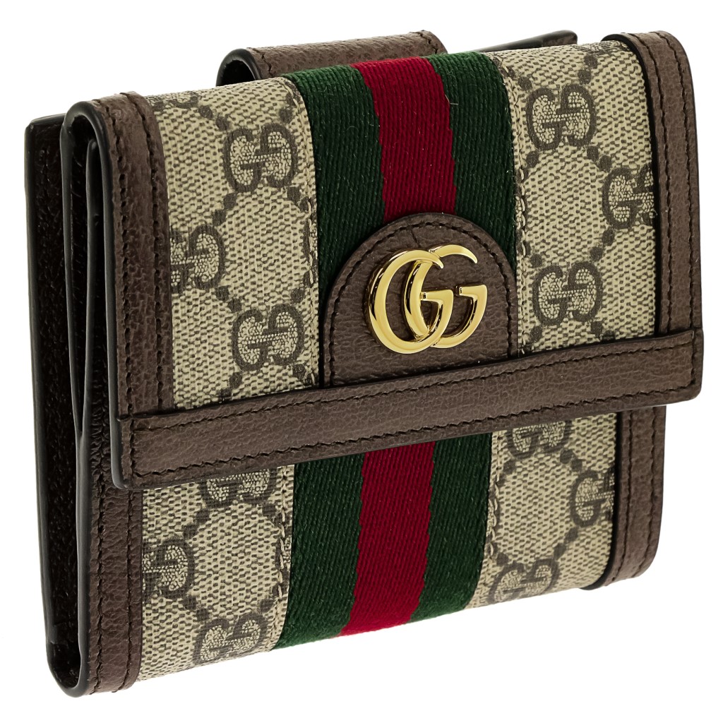 楽天市場】グッチ GUCCI 二つ折り財布 レディース OPHIDIA オフィ