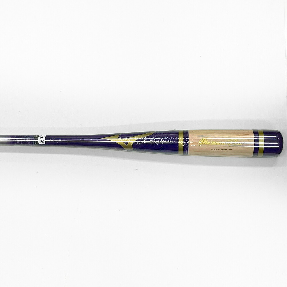 楽天市場】パープル×シルバー ミズノプロ 野球 木製 ノックバット