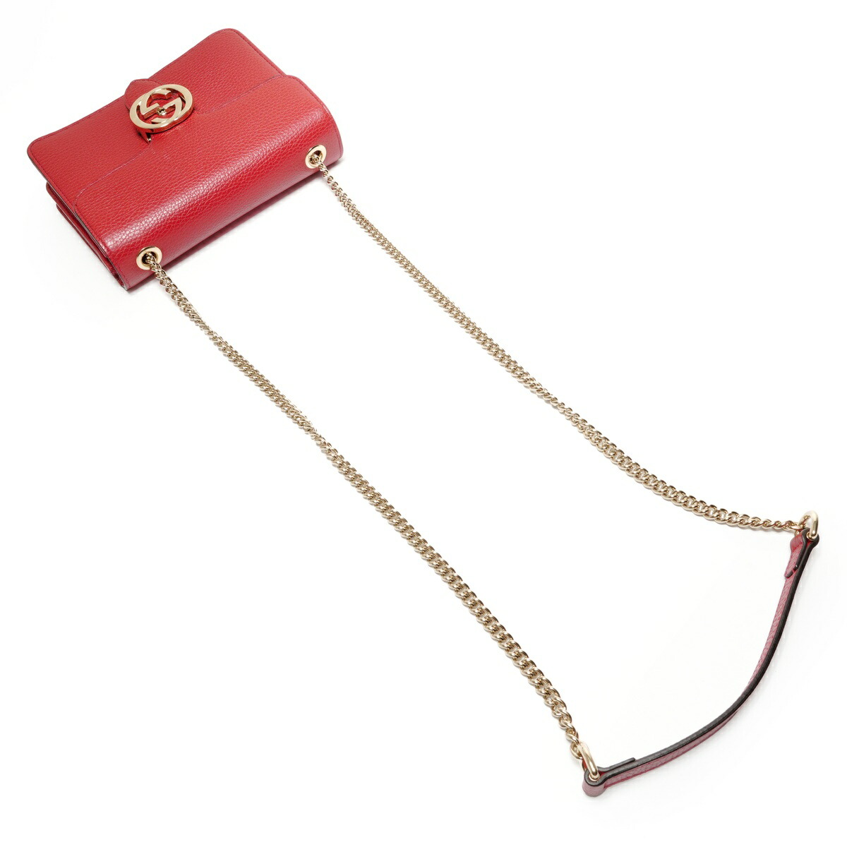 楽天市場】グッチ GUCCI インターロッキング G レザー ショルダー