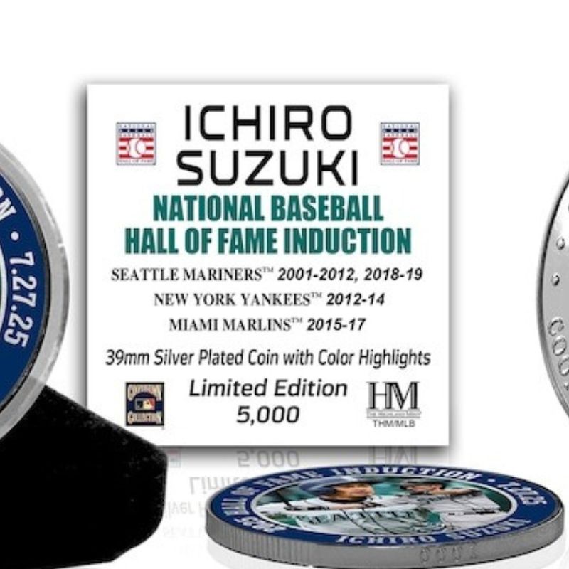 楽天市場】【クーポン配信中】イチロー 米野球殿堂入 記念コイン