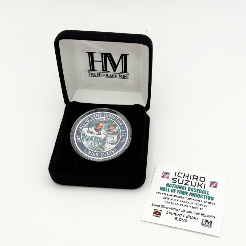 楽天市場】【クーポン配信中】イチロー 米野球殿堂入 記念コイン
