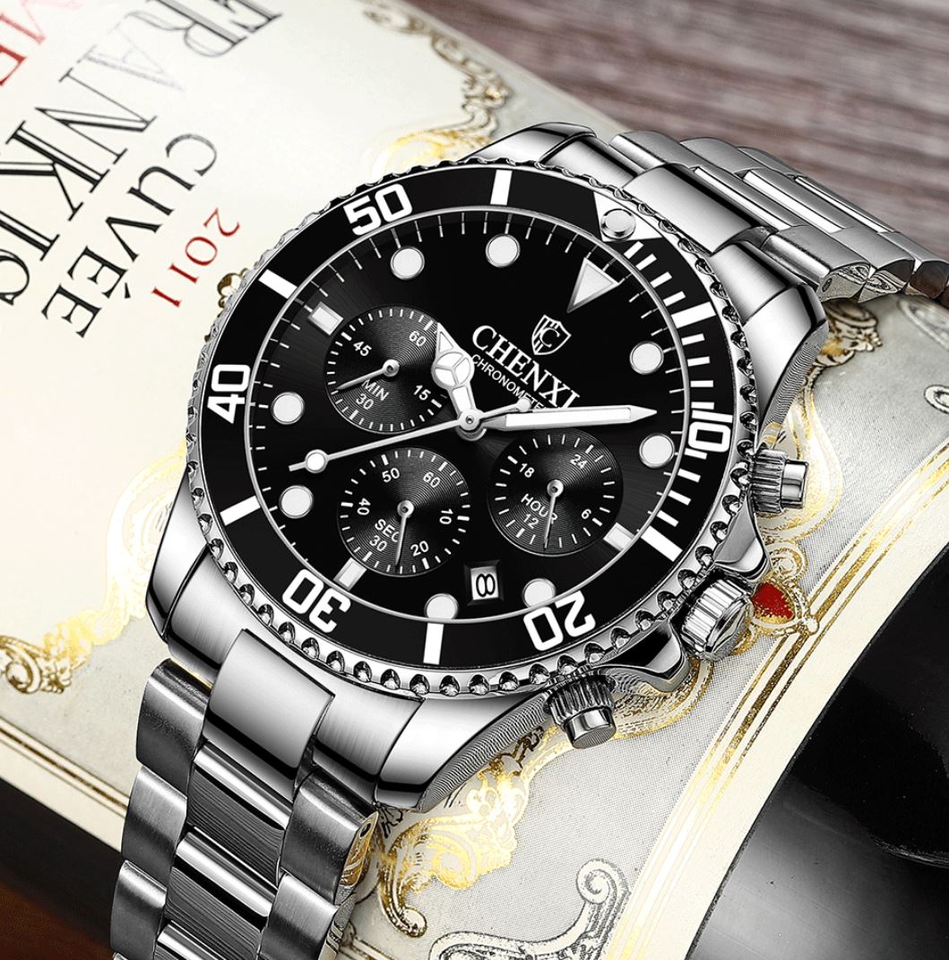 楽天市場】腕時計 メンズ クロノグラフ ラグジュアリー メンズ