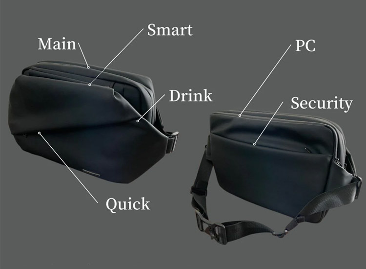 楽天市場】【プレゼント付】NIG QUICK PACK 13 ボディバッグ（NIG ニグ