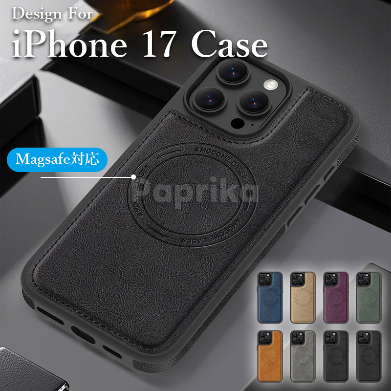 楽天市場】iphone17pro ケース magsafe レザー 高品質 iPhone17 Pro