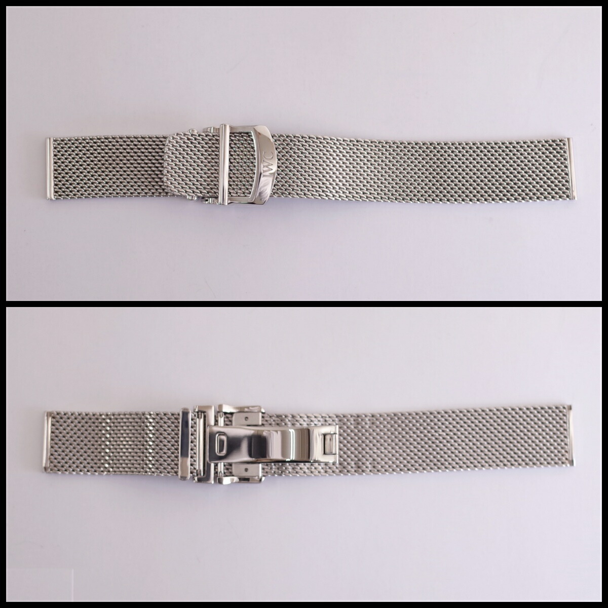楽天市場】美品 IWC 純正メッシュブレスレット ラグ幅20mm ミラネーゼ