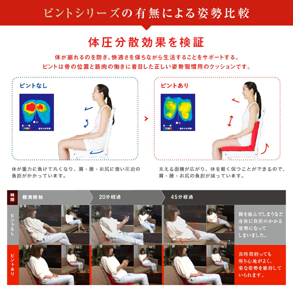 楽天市場】SOU・SOU × p!nto 全3色 正しい姿勢の習慣用座布団