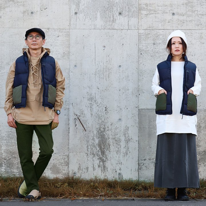 楽天市場】ベスト デニムベスト ダウンベスト 配色切り替え メンズ