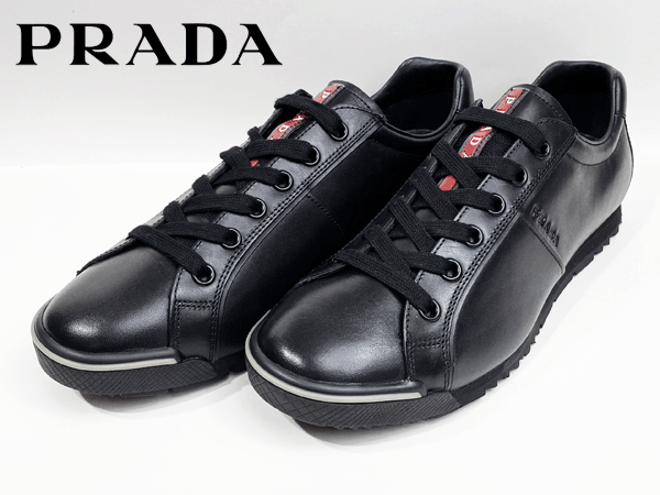 楽天市場】プラダ 靴 PRADA 4E2719 3O9U F0002 NERO VITELLO PLUME