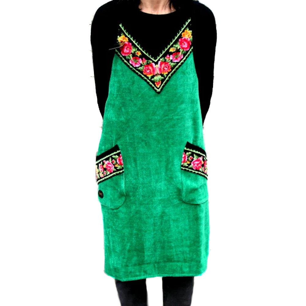 楽天市場】フェイラー フェイラーエプロン レイシーローズ グリーン