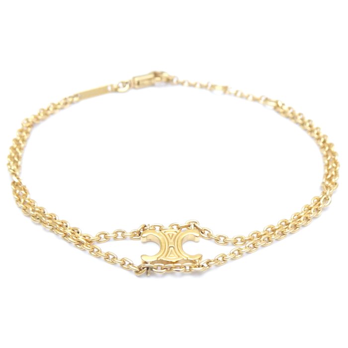 楽天市場】CELINE セリーヌ トリオンフ サスペンダー ブレスレット