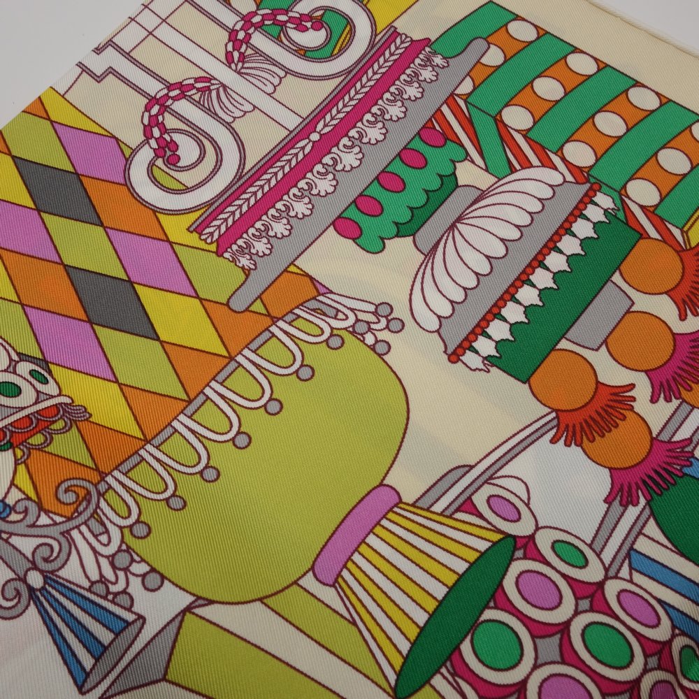 楽天市場】エルメス HERMES カレ90 パティスリーフランセーズ スカーフ