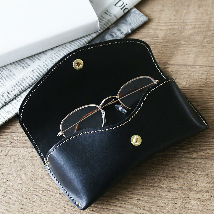 楽天市場】メガネケース 名入れ 眼鏡ケース おしゃれ 革 レザー 本革