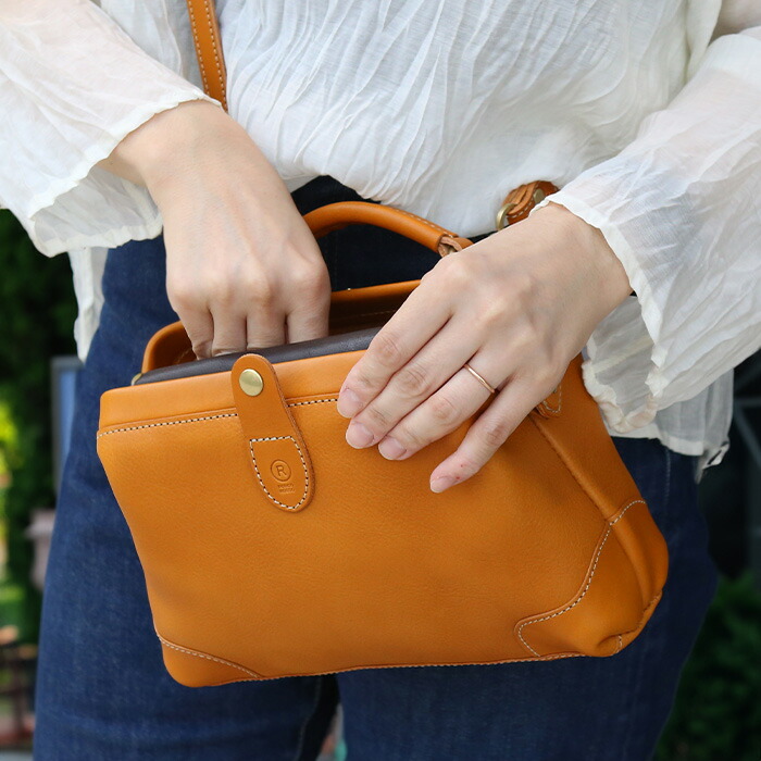 楽天市場】ポルコロッソ 本革 がま口 ショルダーバッグ がま口バッグ