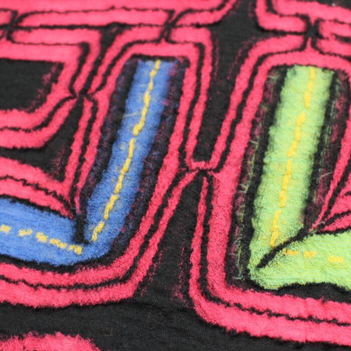 楽天市場】KAPITAL kapital 縮絨ウール POPアイヌ HAPPYマフラー EK