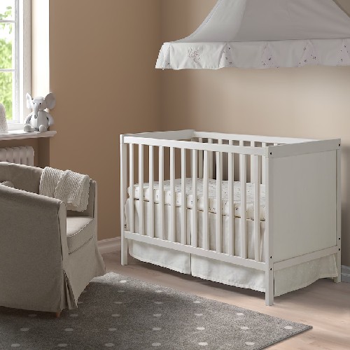 楽天市場】＊202506SOLGUL ソルグル ベビーベッド ホワイト 60x120 cm