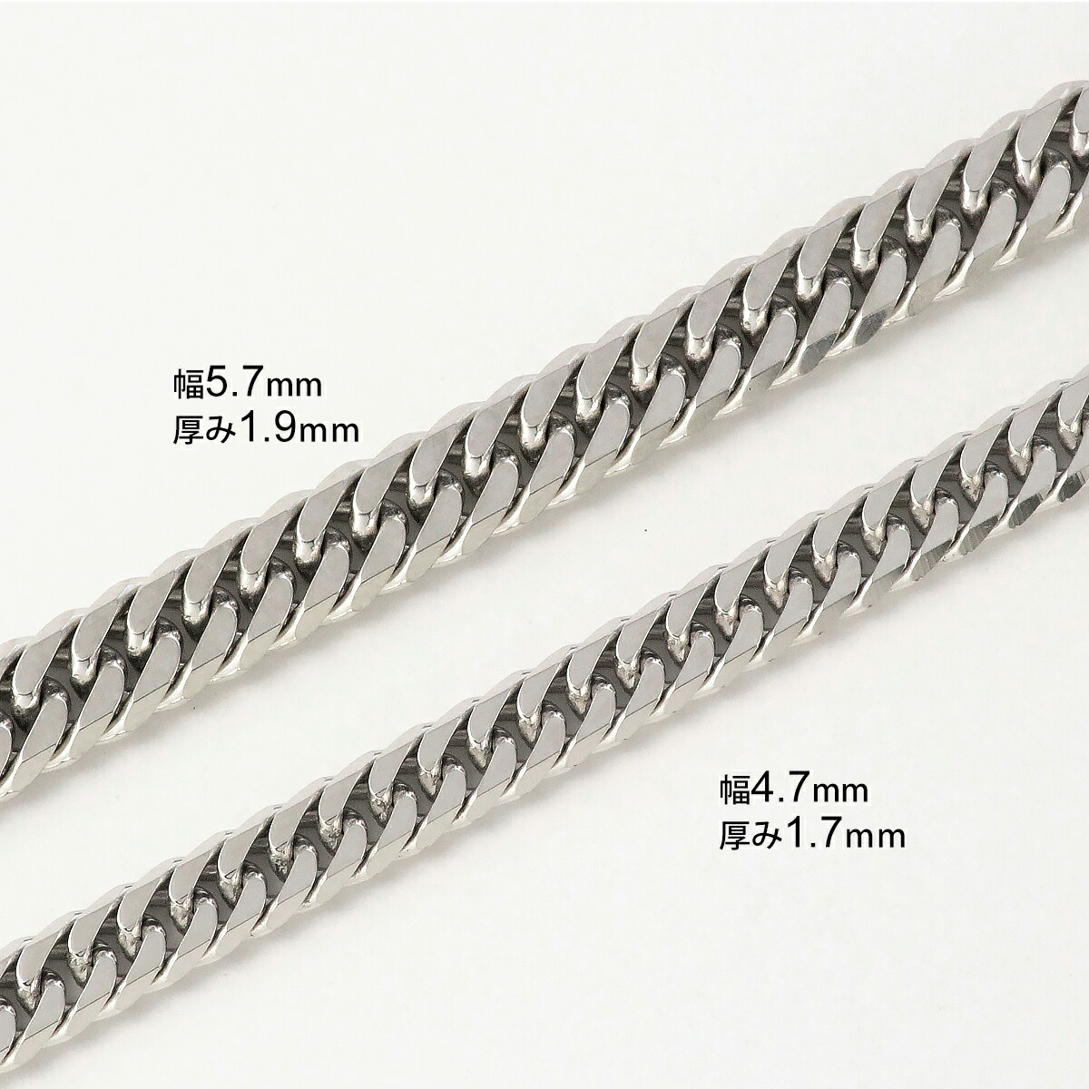 楽天市場】喜平ネックレス 6面W 6面ダブル 喜平チェーン メンズ