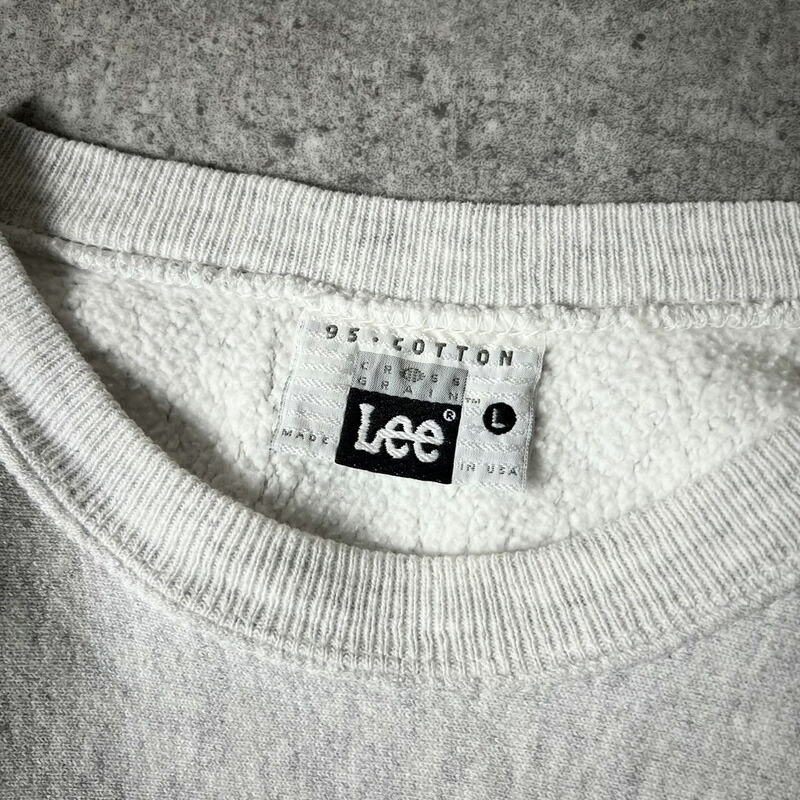 楽天市場】90s USA製 Lee 企業 ロゴ 刺繍 RWタイプ スウェット