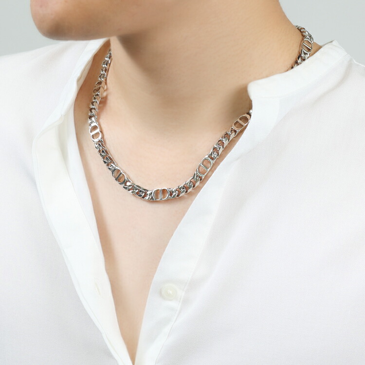 楽天市場】【ラッピング済】ディオール オム ネックレス メンズ CD