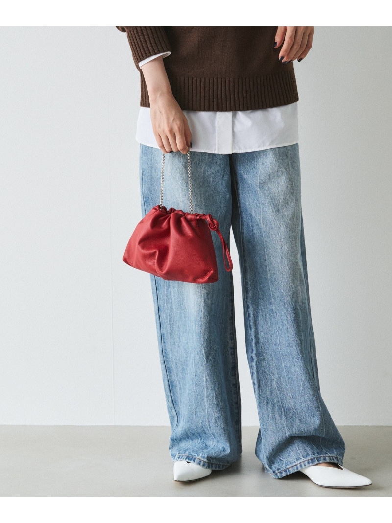 楽天市場】【SALE／20%OFF】レザー巾着4WAYミニショルダーバッグ