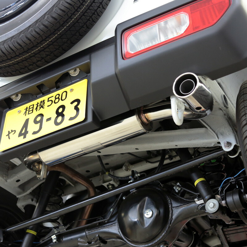 楽天市場】APIO アピオ 静香御前マフラー ジムニーJB64用 : 4WD＆SUV