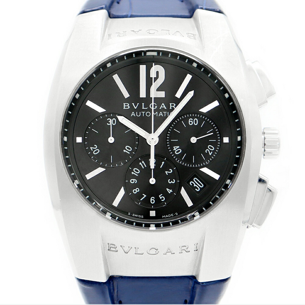 楽天市場】BVLGARI ブルガリ エルゴン クロノグラフ EG40SCH デイト 黒