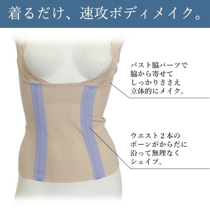 楽天市場】Wacoal ワコール 高補正ボディセパ ボディシェイパー (70-85