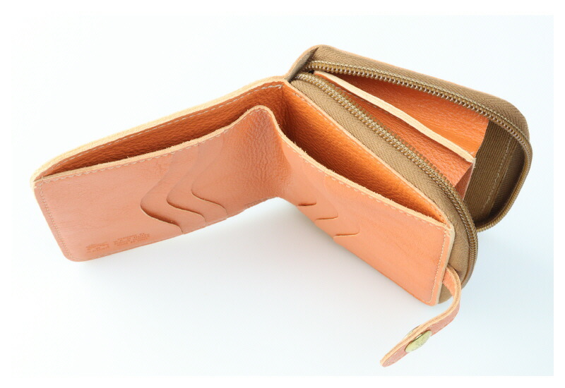 楽天市場】イルビゾンテ IL BISONTEイルビゾンテ 2つ折ラウンドジップ