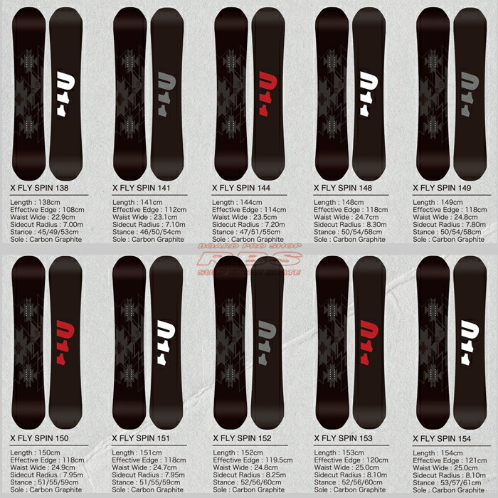 楽天市場】18-19 011 Artistic X FLY SPIN 148-154 ゼロワンワン