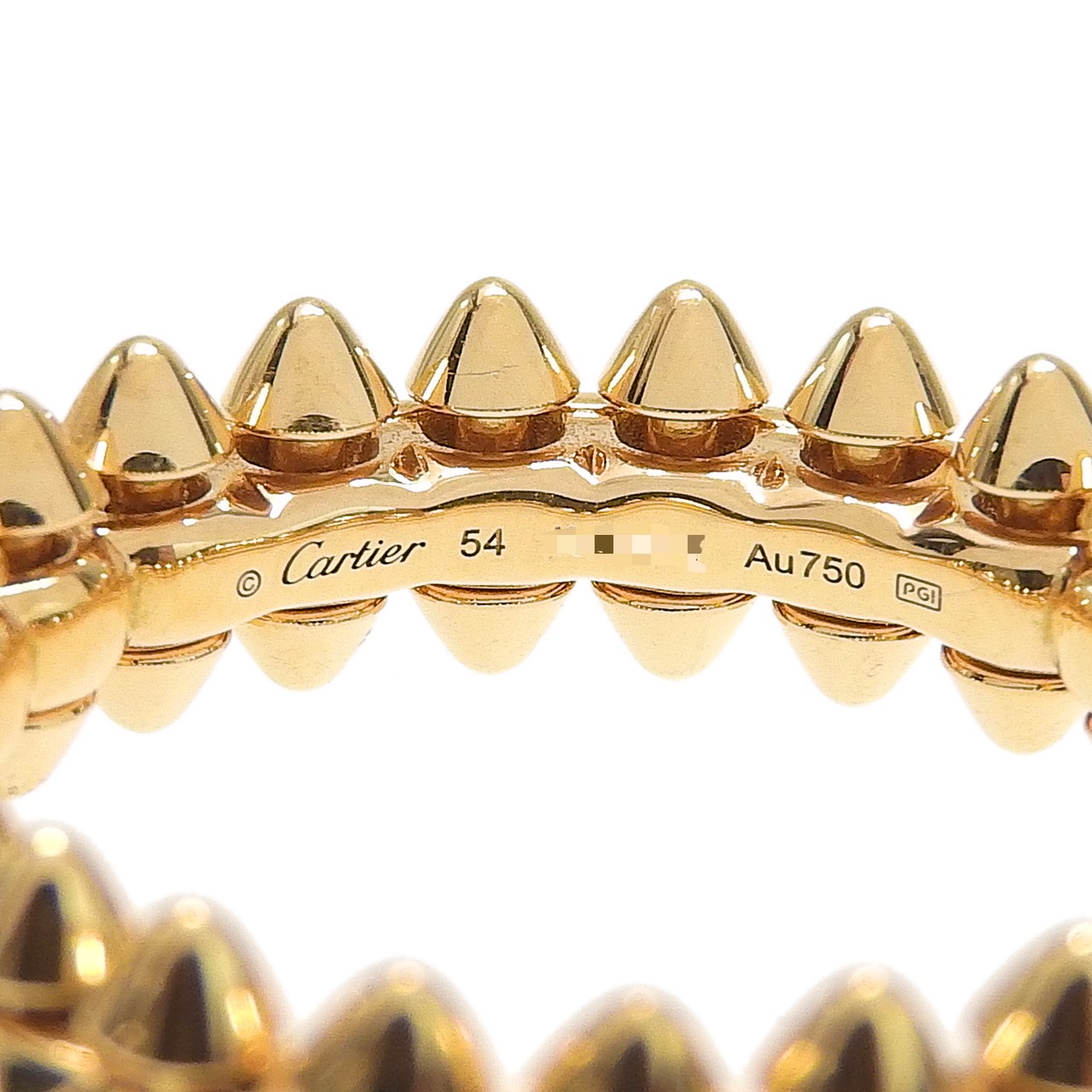 楽天市場】Cartier カルティエ 750YG K18 YG クラッシュ ドゥ