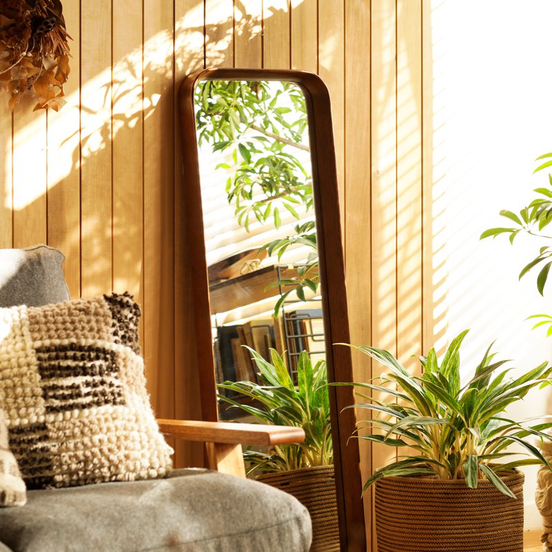 楽天市場】ミラー 鏡 全身鏡 全身ミラー 姿見 KURVE 壁掛け 北欧