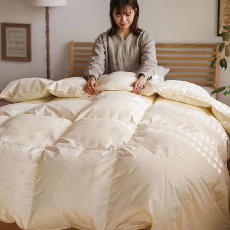 楽天市場】羽毛布団 スタンダードタイプ クイーン 210×210cm 掛け布団