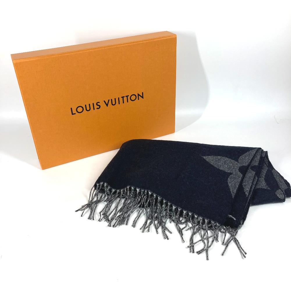 楽天市場】LOUIS VUITTON ルイヴィトン M77950 モノグラム マフラー
