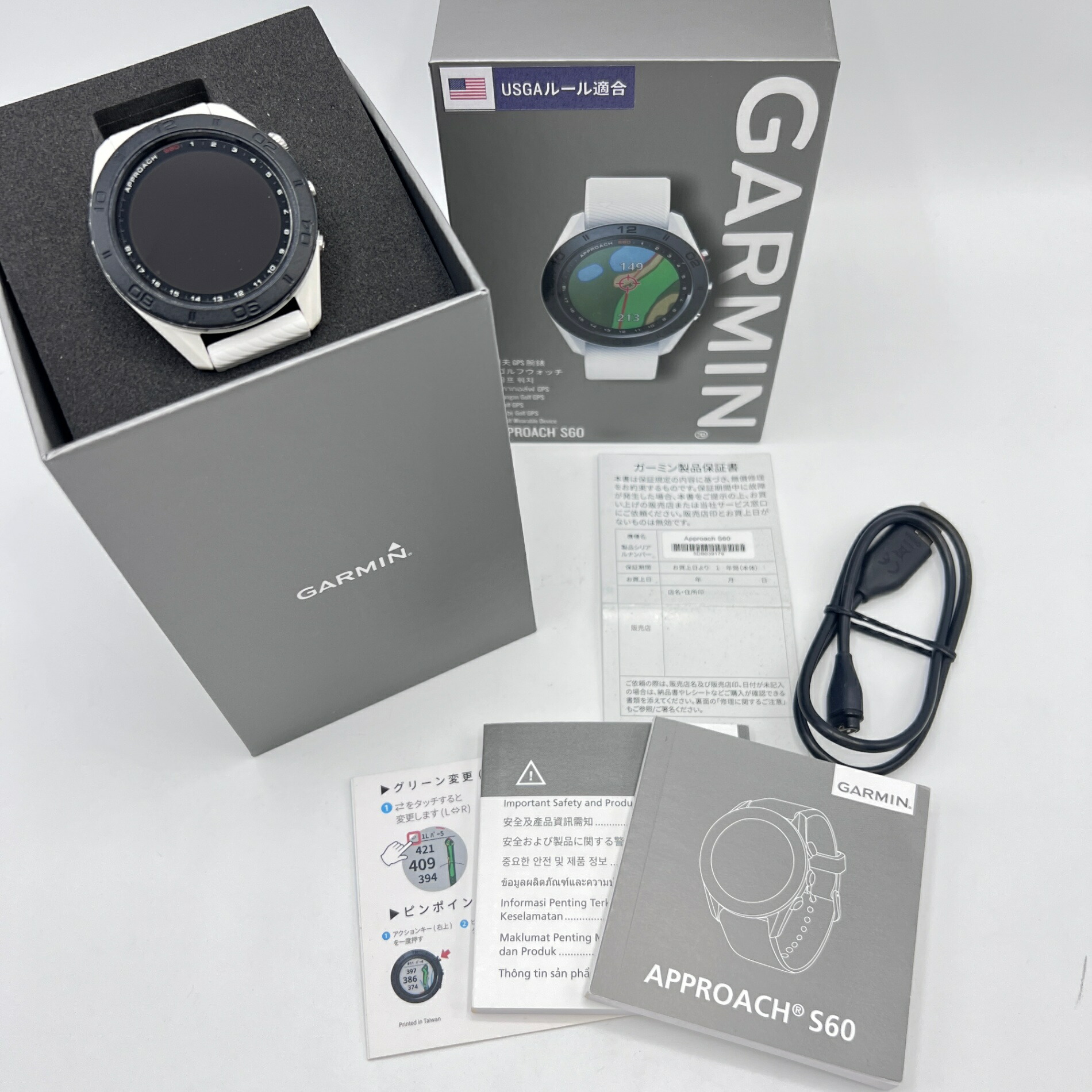 ガーミン GARMIN Approach S60 ホワイト 【公式通販】