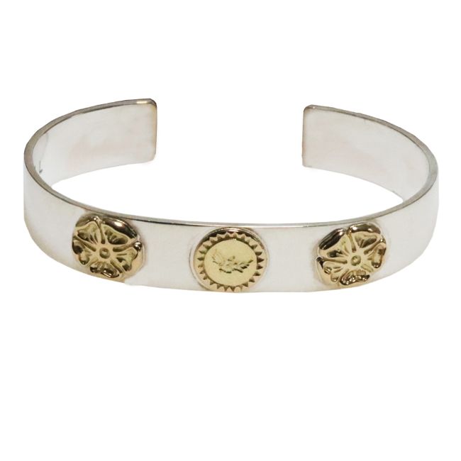 楽天市場】TADY＆KING［ORDER ITEM］平打ちバングルK18イーグル&W