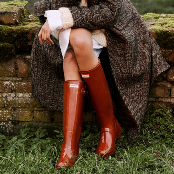 楽天市場】国内正規品 ハンター HUNTER レインブーツ 長靴 レディース
