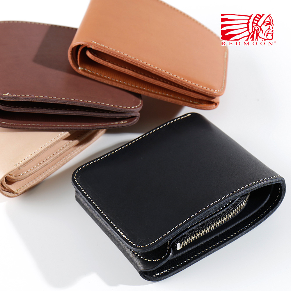 楽天市場】REDMOON レッドムーン MID Line 二つ折り財布 2000M-MID