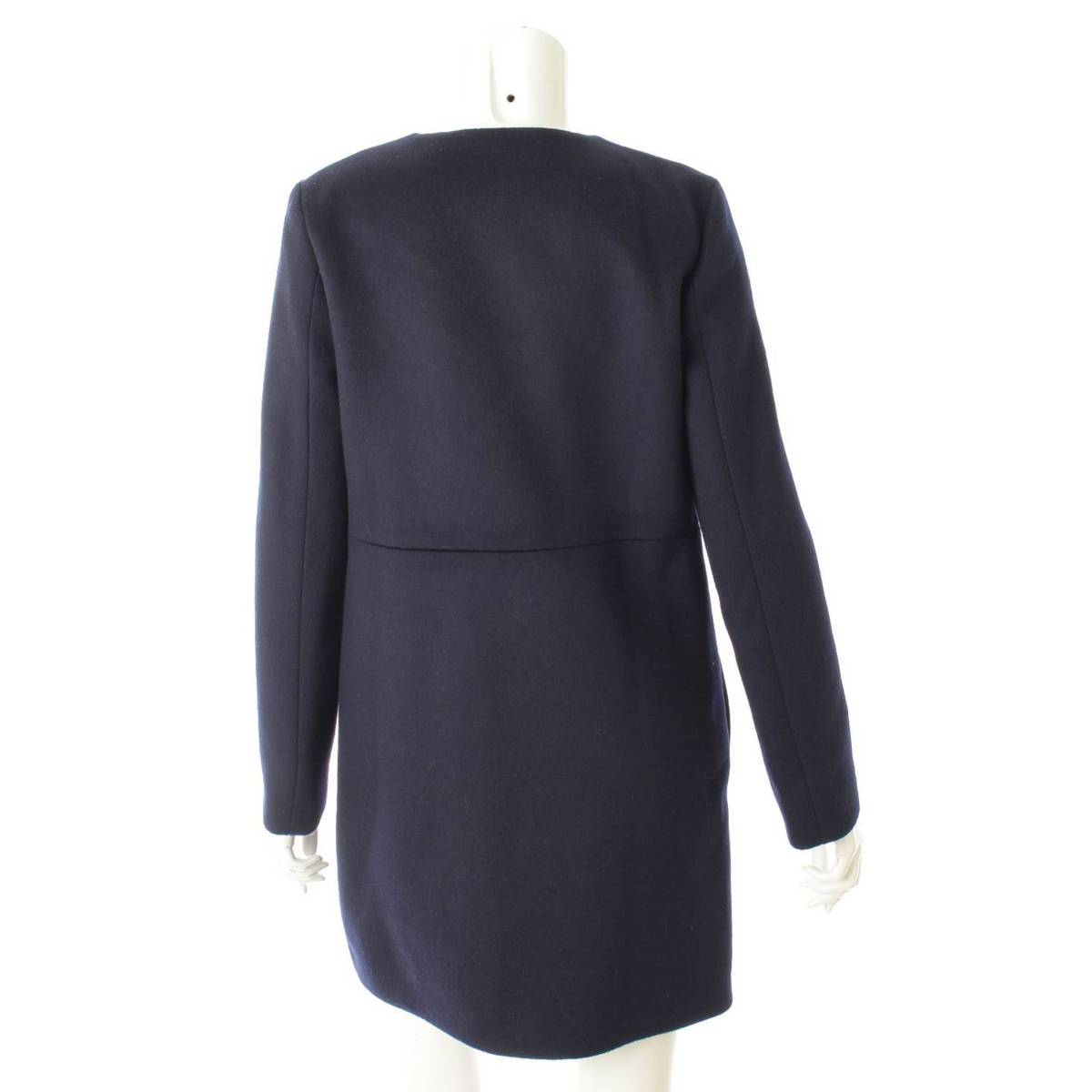 楽天市場】【ヨーコチャン】YOKO CHAN ノーカラー ロングコート YCC