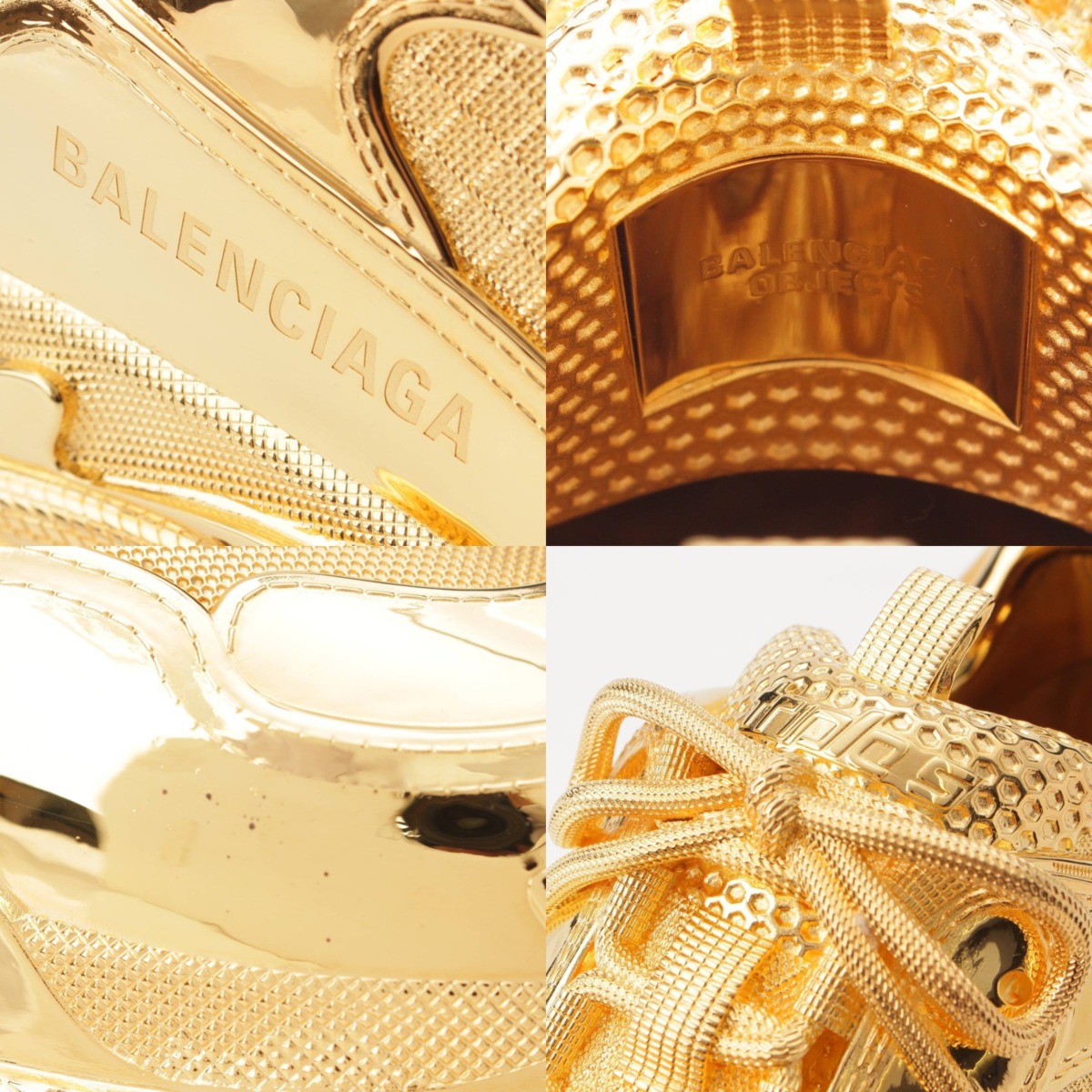 楽天市場】【バレンシアガ】Balenciaga TripleS トリプルエス 金メッキ
